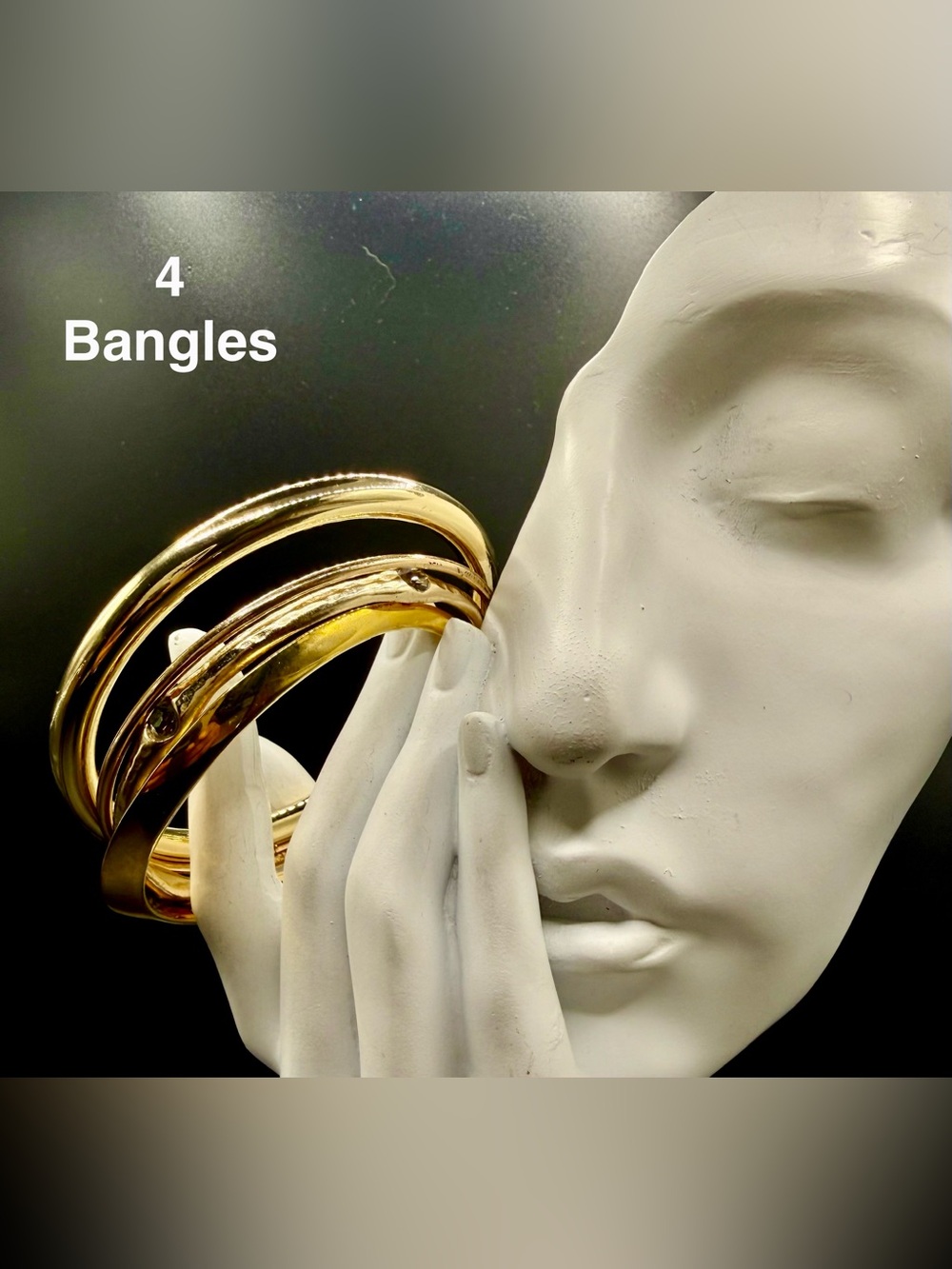 Elegant Gold Women’s Bangle Bracelet